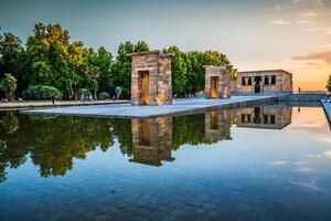 templo de Debed, Madrid, Spagna foto