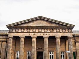 pubblico biblioteca nel inverness foto