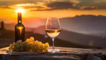 rosso e bianca vino degustazione a azienda vinicola i campi e viti foto