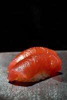 sashimi, classico giapponese pesce merenda foto
