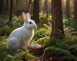 meravigliosamente decorato Pasqua uovo foto