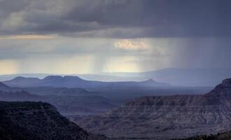 tempesta al di sopra di meridionale Utah foto