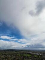 bellissimo cielo e nuvole al di sopra di Oxford città di Inghilterra UK foto