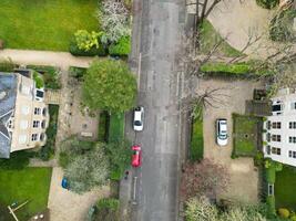 alto angolo Visualizza di Britannico storico città di Oxford, Oxfordshire, Inghilterra unito regno. marzo 23, 2024 foto