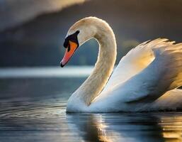 bello foto di un' cigno