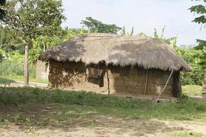 villaggio nel il foresta nel benin foto