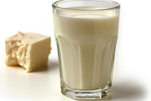 fresco bicchiere di latte professionale pubblicità cibo fotografia foto