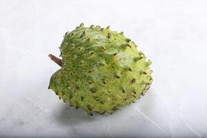 dolce maturo succoso esotico soursop foto