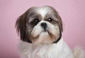 un' Visualizza di un' shih tzu foto