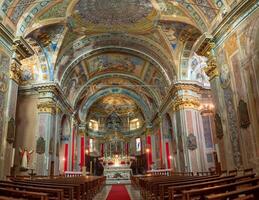 varigotti Italia 2024il Chiesa di san Lorenzo è un' storico religioso edificio nel Gotico stile foto