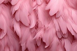bellissimo piuma modello sfondo, sognante piuma astratto sfondo, rosa piume sfondo, leggero rosa uccello piume modello, foto