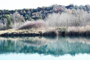 un paesaggio toscano foto