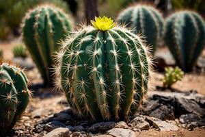 cactus impianti nel il deserto foto