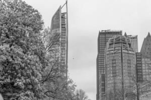 il città di tana haag nel Olanda foto