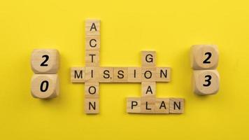 pianificare l'azione obiettivo della missione