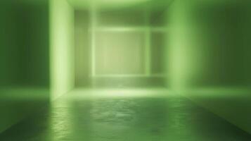 astratto sfocatura vuoto verde pendenza studio bene foto