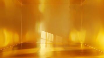 astratto lusso oro giallo pendenza studio parete foto