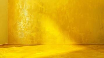 astratto lusso oro giallo pendenza studio parete foto
