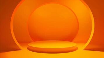 astratto arancia sfondo disposizione design studio camera foto