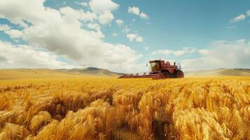 agricoltura pesante macchinari raccolti foto