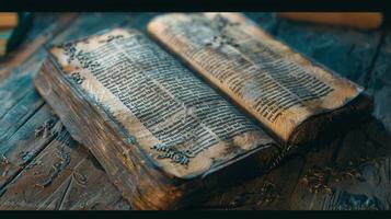 antico religioso Sacre scritture saggezza di antico foto