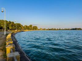 riva di lago palico nel Serbia foto