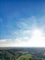 aereo Visualizza di centrale Northampton città di Northamptonshire, Inghilterra unito regno. ottobre 25, 2023 foto