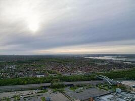 aereo Visualizza di centrale Dartford Londra città di Inghilterra unito regno, aprile 14, 2024 foto