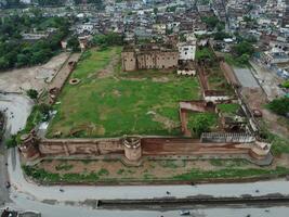 Residenziale la zona vicino storico edificio nel sheikhupura Pakistan su novembre 14, 2023 foto