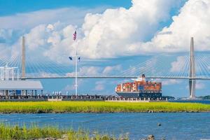 il parco sul lungomare di charleston, carolina del sud foto