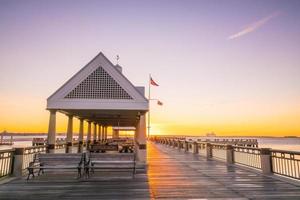 il parco sul lungomare di charleston foto