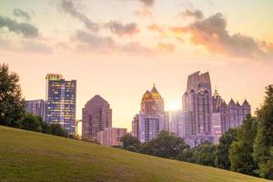 skyline di midtown atlanta foto