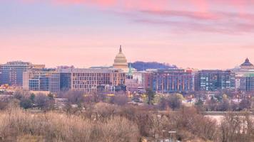 Washington, DC skyline della città foto