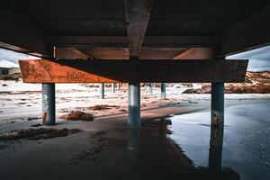 mare struttura e scarabocchi foto