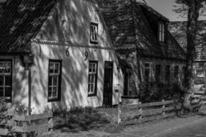 il villaggio di nes su ameland isola nel il Olanda foto