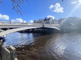 un' Visualizza di il fiume ouse a York foto