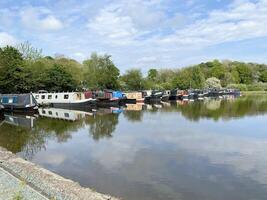 ellesmere nel il UK su 5 Maggio 2024. un' Visualizza di ellesmere marina su un' soleggiato giorno foto