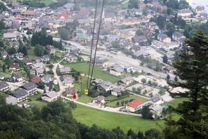 un' Visualizza di il austriaco campagna a st gilgen foto