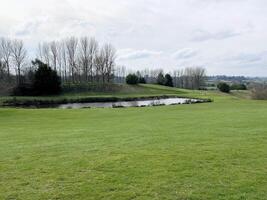 una vista della campagna dello Shropshire vicino a whitchurch foto