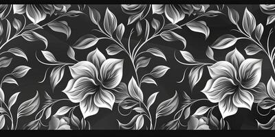 astratto botanico florals sfondo modello foto