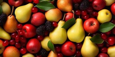 frutta e frutti di bosco struttura foto