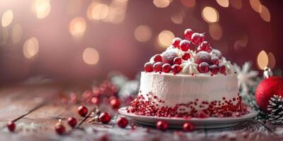 nuovo anno Natale cottura al forno torta dolci foto