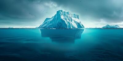 iceberg in Antartide foto