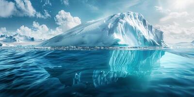iceberg in Antartide foto