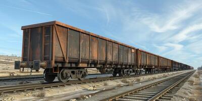 nolo treno carico consegna foto