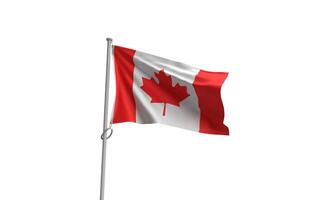 Canada bandiera albero acero foglia rosso bianca colore celebrazione patriottismo nazionale canadese nazionale indipendenza Canada giorno orgoglio estate emblema natrional bandiera evento storia saluto cultura Canada giorno foto