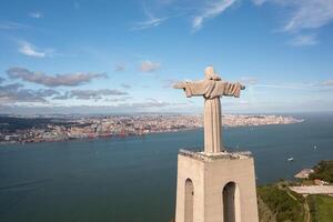 aereo Visualizza monumento santuario di Cristo il re foto