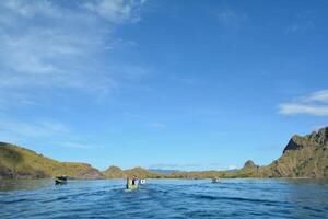 barca quello navigato per il komodo isola 3 foto