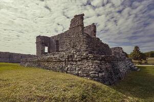 rovine maya di tulum foto