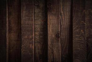 struttura in legno scuro. sfondo pannelli di legno scuro. foto